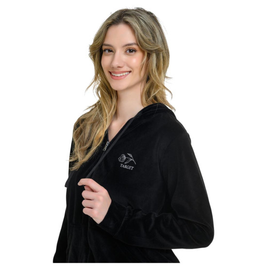 Target Γυναικεία ζακέτα Hooded Velour Jacket Target Γυναικεία ζακέτα Hooded Velour Jacket